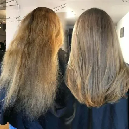 Resultado Cabelo Liso